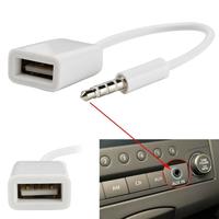 Gambar Jack 3.5mm AUX Audio Plug To USB 2.0 OTG Adapter Converter Cable dari Luxer undefined 1 Tokopedia
