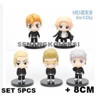 Gambar Figure Tokyo Revengers set 5 pcs Mikey Draken Takemichi Mitsuya Kisaki dari Senangkoleksi undefined 2 Tokopedia