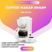 Gambar [EKS - DISPLAY] COFFEE MAKER SHARP MESIN PEMBUAT KOPI Type HM-80L(W) dari Pionier Electronic undefined 1 Tokopedia