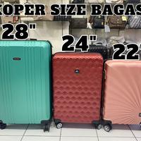 Gambar Koper Polo Ganeva Bagasi Dan Cabin Anti Pecah Size Gabungan - Abu-abu, 12” dari Maple Star Collection undefined 4 Tokopedia