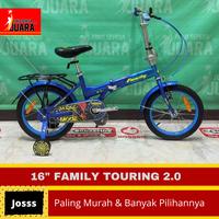 Gambar SEPEDA ANAK FAMILY TOURING 2.0 LIPAT 16 dari Toko Sepeda JUARA undefined 1 Tokopedia