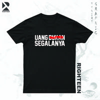 Gambar KAOS UANG BUKAN SEGALANYA BAJU TERBARU TAPI UANG SEGALANYA - Hitamlgnpndk, S dari righteen.id undefined 1 Tokopedia