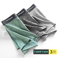 Gambar MIIOW Celana Dalam Pria Modial Antibakterial Boxer Pria (1 pack 3 pcs) - A, L dari Verve90Tokped undefined 1 Tokopedia