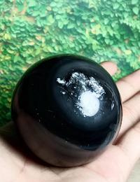Gambar Natural Silver Obsidian Sphere (6) dari Natural Galeri undefined 4 Tokopedia