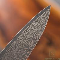 Gambar Japanese Knife Yoshimi Kato VG10 Nickel Damascus Petty 120mm dari Upscale Living undefined 4 Tokopedia