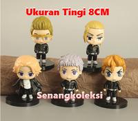 Gambar Figure Tokyo Revengers set 5 pcs Mikey Draken Takemichi Mitsuya Kisaki dari Senangkoleksi undefined 1 Tokopedia
