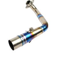 Gambar Header Leher Pipa Knalpot Akrapovic Xmax 250/300 Stainless PROSPEED - Stainless  dari KING TOOL PERFORMANCE undefined 2 Tokopedia