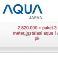 Gambar Ac AQUA AQA-05AHR 1/2pk +Pasang instalasi paket 3meter dari Ac jakarta indonesia undefined 1 Tokopedia
