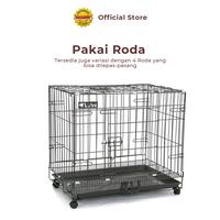 Gambar KANDANG LUVE - Kandang Lipat L Ukuran 61x43x52cm | Kandang Besi - TANPA RODA dari Octagon Pet Indonesia undefined 3 Tokopedia