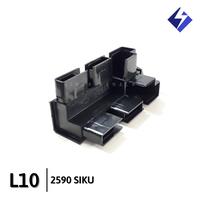 Gambar CORNER / SIKU / POJOK FRAME ALUMINIUM TYPE A dari sinar kemala 77 undefined 2 Tokopedia
