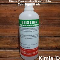 Gambar JUAL Gliserin 1 Liter - Vegetable Glycerin - Gliserin Nabati - dari GARAGE FAM undefined 1 Tokopedia