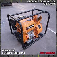 Gambar Mesin Pompa Air Sawah Irigasi 4 Inch Alkon Water Pump 4" Bensin ORI dari Glodok Diesel undefined 1 Tokopedia