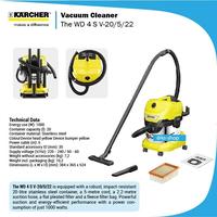 Gambar Wet and Dry Vacuum Cleaner Karcher WD 4 S V-20/5/22 Tank 20L 1000 Watt dari Toko Karcher Shop undefined 1 Tokopedia