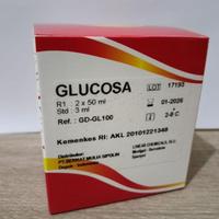 Gambar Reagen Glucose 2×50 ml - Glukosa Gula Darah Glory Original dari sukimbj undefined 2 Tokopedia
