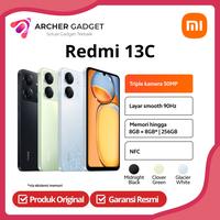 Gambar Xiaomi Redmi 13C MediaTek Helio G85 50MP 5000mAh 18W PD Charging - Black 8/256, Tanpa Hydrogel dari Archer Gadget undefined 1 Tokopedia