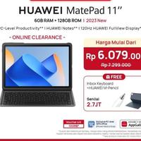 Gambar Huawei Matepad 11 6/128 GB 2023 Baru Garansi Resmi - Keyboard M-Pencil dari Alo yoga undefined 1 Tokopedia