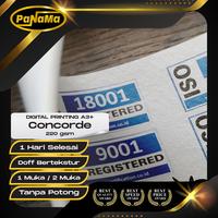 Gambar Digital Printing Concorde 220 gsm, A3+, Card, Hangtag, Sertifikat - 1 Muka dari Panama Digital Printing undefined 3 Tokopedia
