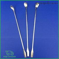Gambar spatula kimia 18cm/sendok kimia laboratorium/Sendok Spatula Stainless dari metropolisstore02 undefined 2 Tokopedia
