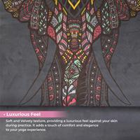Gambar Matras Olahraga Senam Yoga Mat Travel Motif Travel Mat Elephant - Brown, 1,5 mm dari Unique Yoga Bali undefined 4 Tokopedia