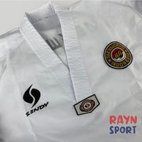 Gambar Baju Taekwondo Dobok SENDY Seragam Pemula Original - Merah Hitam, S dari Toko Duta Sport undefined 2 Tokopedia