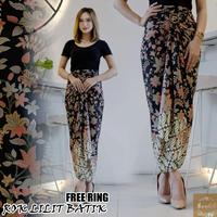 Gambar ZWY Rok Lilit Batik Bawahan Kebaya Kain Serut Instan Free Ring - Rajawali Gold dari Hadinataz undefined 2 Tokopedia