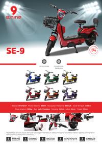 Gambar Sepeda Listrik E-NINE SE-9 ENINE E9 9NINE Electric Bike - Ungu dari Sepeda dan Motor Listrik undefined 1 Tokopedia