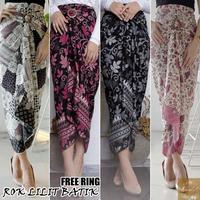 Gambar ZWY Rok Lilit Batik Bawahan Kebaya Kain Serut Instan Free Ring - Rajawali Gold dari Hadinataz undefined 1 Tokopedia