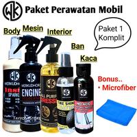 Gambar Paket Perawatan Mobil WK Lengkap / Pengkilap Body Mobil Putih Merah - PAKET 4 KACA dari Manda&#39;s Mall undefined 5 Tokopedia