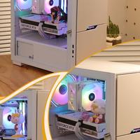 Gambar Segotep Gremlin 3 - Exquisite Tempered Glass m-ATX Gaming Case - White Edition  dari Duta Mandiri Infokom undefined 5 Tokopedia