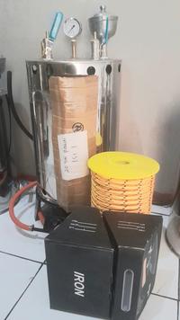 Gambar Setrika Uap Steam Boiler Gas Galaxy 15 Liter Bisa Untuk 2 Setrika Joss - Komplit 1 KS dari Maliq Mesin Laundry undefined 4 Tokopedia