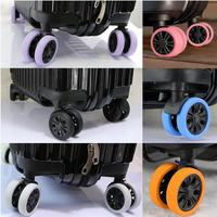 Gambar 4pcs Niversal Silikon Pelindung Roda Koper Luggage Trolley Wheel - Hitam*4pcs dari Gula Jawa0601 undefined 3 Tokopedia