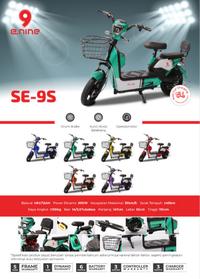 Gambar Sepeda Listrik E-NINE SE-9S ENINE E9 9NINE Electric Bike - Biru dari Sepeda dan Motor Listrik undefined 1 Tokopedia