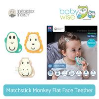Gambar Matchstick Monkey Flat Face Teether - Gigitan Bayi - Lion dari Baby Wise Surabaya undefined 1 Tokopedia