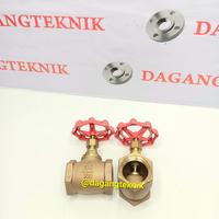 Gambar Globe Valve KITZ Brass / Kuningan 1 inch ASA 100 Drat dari dagangteknik undefined 1 Tokopedia