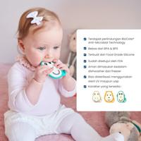 Gambar Matchstick Monkey Flat Face Teether - Gigitan Bayi - Lion dari Baby Wise Surabaya undefined 4 Tokopedia