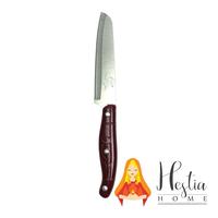 Gambar HOME PRO Pisau Dapur Stainless Pisau Tajam Gagang Coklat Plastik QJ dari HESTIA HOME OFFICIAL undefined 4 Tokopedia