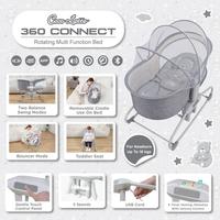 Gambar Ayunan Bayi Cocolatte 360 Connect Ayunan Elektrik dari NARRABABY undefined 3 Tokopedia