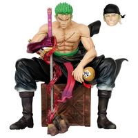 Gambar PVC Action Figure Roronoa Zoro Sit Pose One Piece dari NOGOSHOP_NEW undefined 4 Tokopedia
