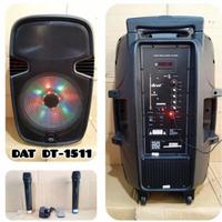 Gambar speaker aktif DAT 15 inc karaoke wireless 2 dari PJE BALI RETAIL undefined 5 Tokopedia