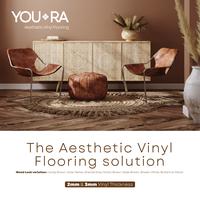 Gambar Lantai Vinyl YOURA 3mm (1 box isi 3,34 m2 isi 24 lembar) - Broken White dari Damara Flooring undefined 2 Tokopedia