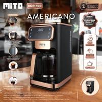 Gambar MITO KOPI 100  Digital Coffee Maker / Mesin Kopi 1.8L - Double Heating - KOPI100 - BLACK dari Hscanderson undefined 1 Tokopedia