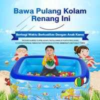 Gambar Kolam Renang Anak Mainan Kolam Renang Inflatable Swimming Pool - pompa tangan dari TATAjoy168 undefined 3 Tokopedia