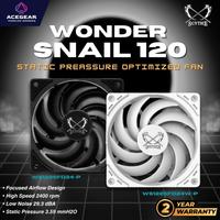 Gambar SCYTHE WONDER SNAIL 120 PWM | Case Fan 12CM 4-Pin 2400RPM - Black dari Lezz Computech undefined 2 Tokopedia