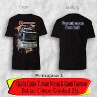 Gambar Kaos Bus Primajasa Lengan pendek bahan katun 24s - Putih, M dewasa dari Yafi & Khyla Onlineshop undefined 3 Tokopedia