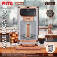 Gambar MITO KOPI 100  Digital Coffee Maker / Mesin Kopi 1.8L - Double Heating - KOPI100 - BLACK dari Hscanderson undefined 4 Tokopedia