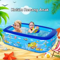 Gambar Kolam Renang Anak Mainan Kolam Renang Inflatable Swimming Pool - pompa tangan dari TATAjoy168 undefined 5 Tokopedia