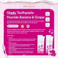 Gambar MOMAMI Giggly Toothpaste Flouride  grape/ banana 50g dari SUZANNA BABYSHOP KERTAJAYA undefined 2 Tokopedia
