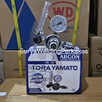 Gambar regulator argon yr78 max yamato dari Surya Welding Perkakas undefined 2 Tokopedia