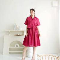 Gambar Midi Dress Terbaru Natal Imlek Baju Bumil Busui Fit to XL - green dari Ponytail Shop undefined 3 Tokopedia
