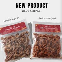 Gambar USUS CRISPY DAUN JERUK ASIN DAN PEDAS - Pedas Daunjeruk dari Kikuk kriuk snack undefined 1 Tokopedia